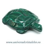 Figurina malachit broasca testoasa