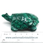 Figurina malachit broasca testoasa