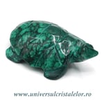 Figurina malachit broasca testoasa