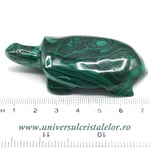 Figurina malachit broasca testoasa