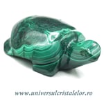 Figurina malachit broasca testoasa