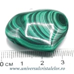 Pandantiv malachit inima