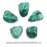 Malachit piatra rulata