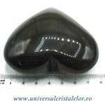 Inima obsidian auriu