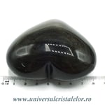 Inima obsidian auriu