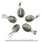 Pandantiv obsidian auriu