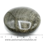 Obsidian auriu polisat simbol OM