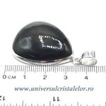 Pandantiv obsidian auriu