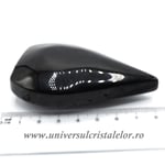 Obsidian curcubeu sculptura flacara m3