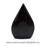Obsidian curcubeu sculptura flacara m4