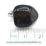 Pandantiv obsidian lacrima apasului