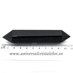 Bagheta dublu varf obsidian negru m05