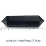 Bagheta dublu varf obsidian negru