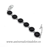 Bratara obsidian negru m10