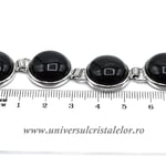 Bratara obsidian negru m10