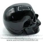 Craniu obsidian negru m1