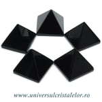 Piramida obsidian negru