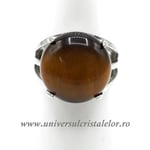 Inel ochi de tigru rotund reglabil m6