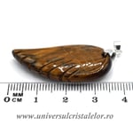 Pandantiv ochi de tigru aripa m2