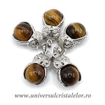 Pandantiv ochi de tigru sfera m2