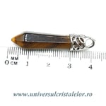 Pandantiv ochi de tigru varf slefuit