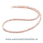 Colier opal roz