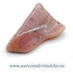 Opal roz piatra rulata