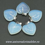 Pandantiv opalit inima