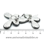 Brosa pandantiv abalone - fluturi