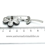 Brosa pandantiv abalone - floare