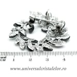 Brosa pandantiv abalone - frunza