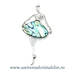 Brosa pandantiv balerina