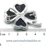 Brosa pandantiv abalone - trifoi