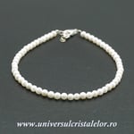 Set perle bratara , colier si cutie - 3mm