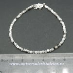 Bratara piatra lunii cu turmalina neagra