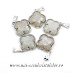 Pandantiv piatra lunii trifoi