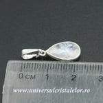 Pandantiv piatra lunii lacrima fatetat - 9/13mm