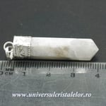 Pandantiv piatra lunii alba varf