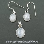 Set piatra lunii oval