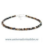 Bratara pietersit rotund fatetat - 2,8mm