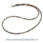 Colier pietersit rotund fatetat - 2,8mm