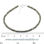 Bratara pirita cub fatetat - 2.5 mm