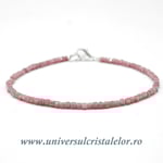 Bratara rodonit cub fatetat - 2 mm