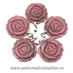 Pandantiv rodonit floare