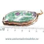 Pandantiv rubin in fucsit