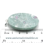 Pandantiv rubin in fucsit