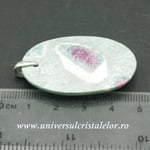 Pandantiv rubin in fucsit