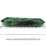 Bagheta dublu varf rubin in zoisit