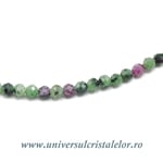 Colier rubin in zoisit