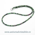 Colier rubin in zoisit